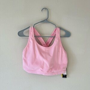 ZELOS Pink Racerback Sports Bra Intimates
